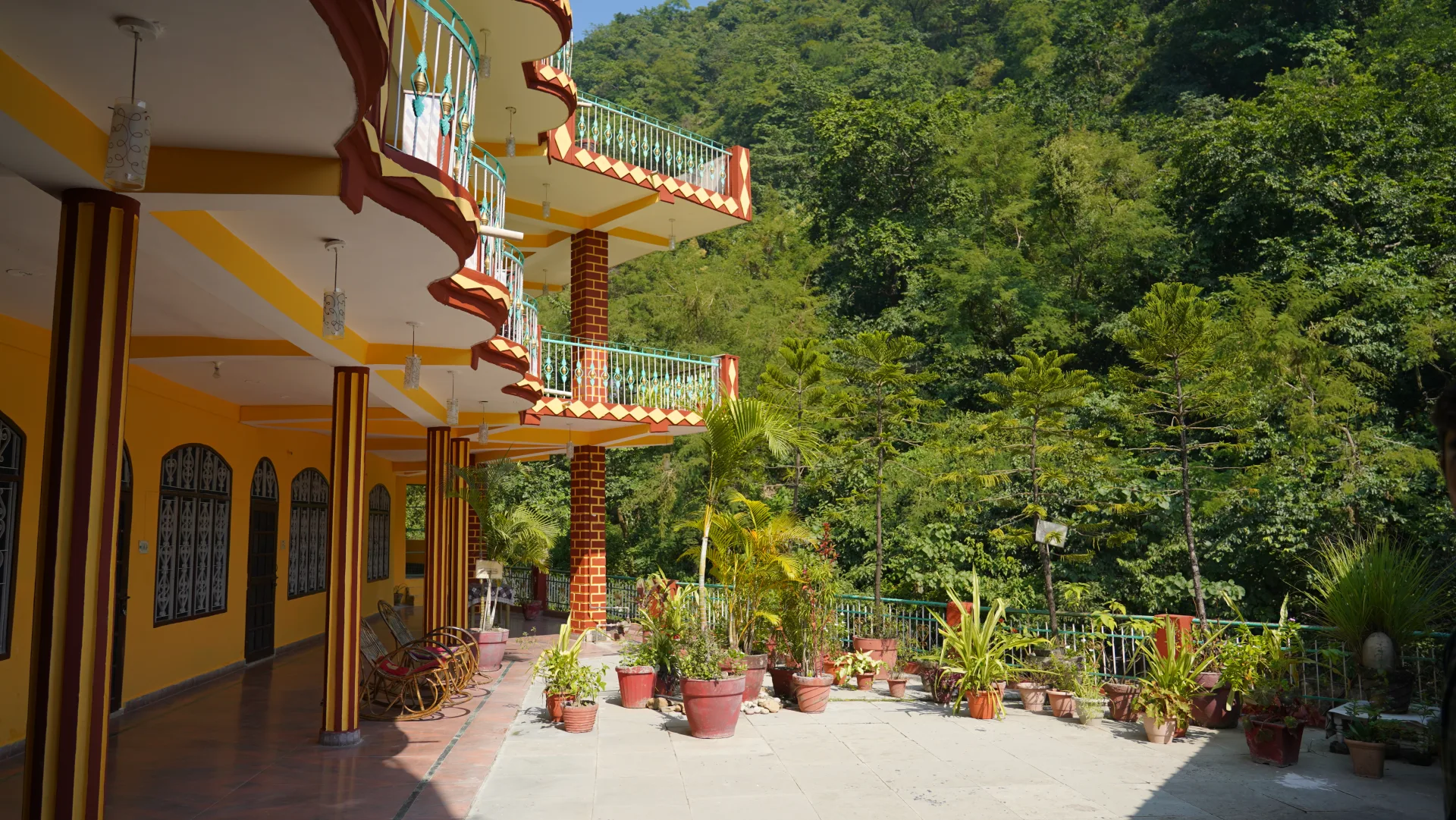 Check-in to Ashram